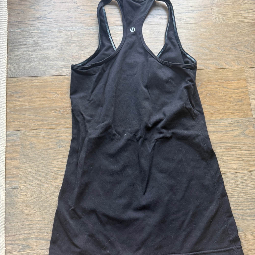 Black Racerback Tank Top